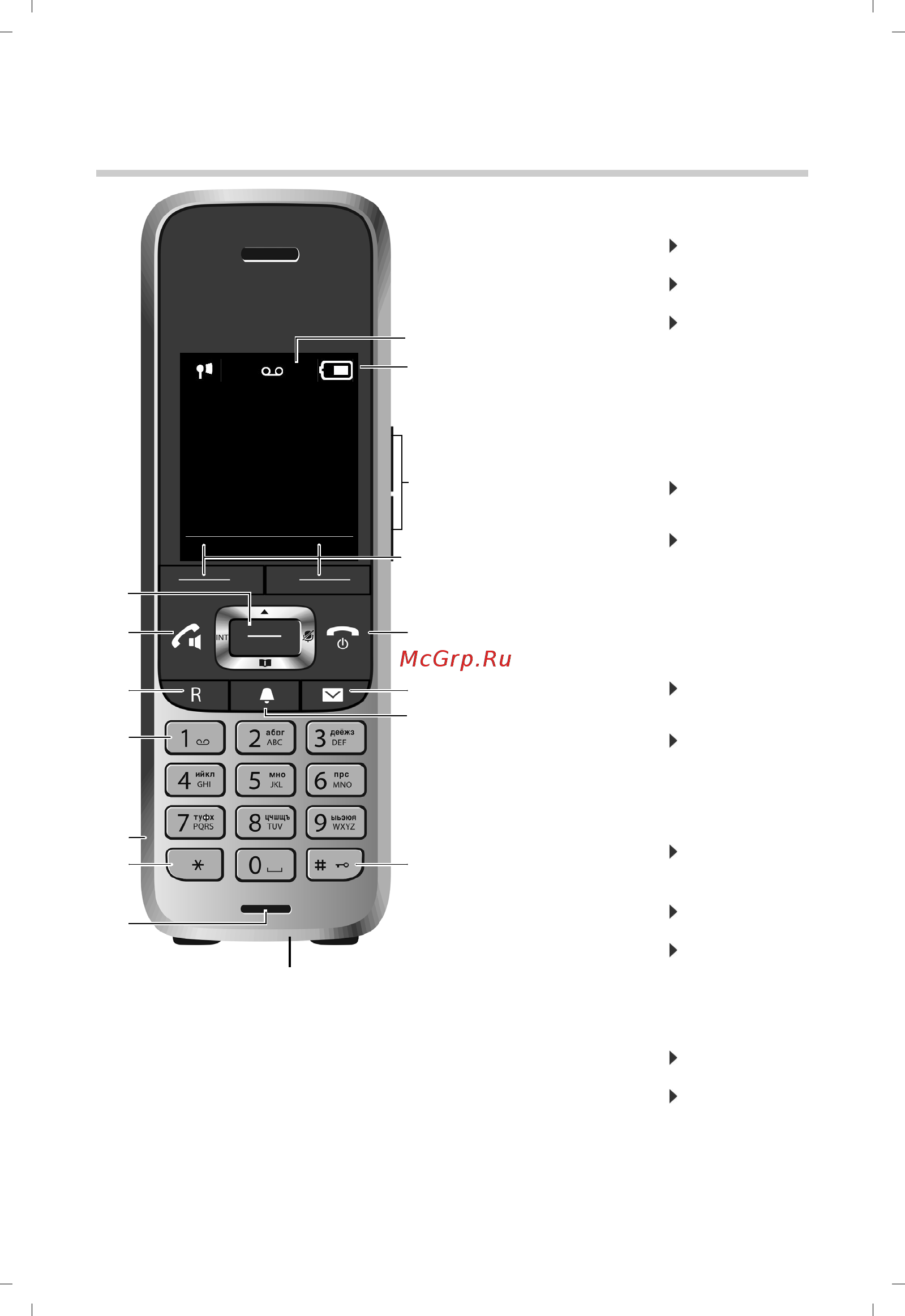 Gigaset S850HX [3/64] Общие сведения