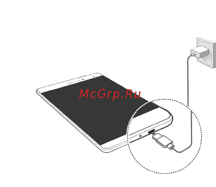 Huawei Mediapad T2 7.0 Pro 16Gb LTE White (PLE-701L) [6/36] Зарядка батареи