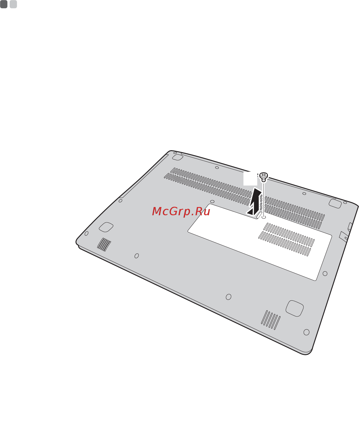 Lenovo IdeaPad 310 (80SM00QFRK) [44/50] Замена карты mini pci express card