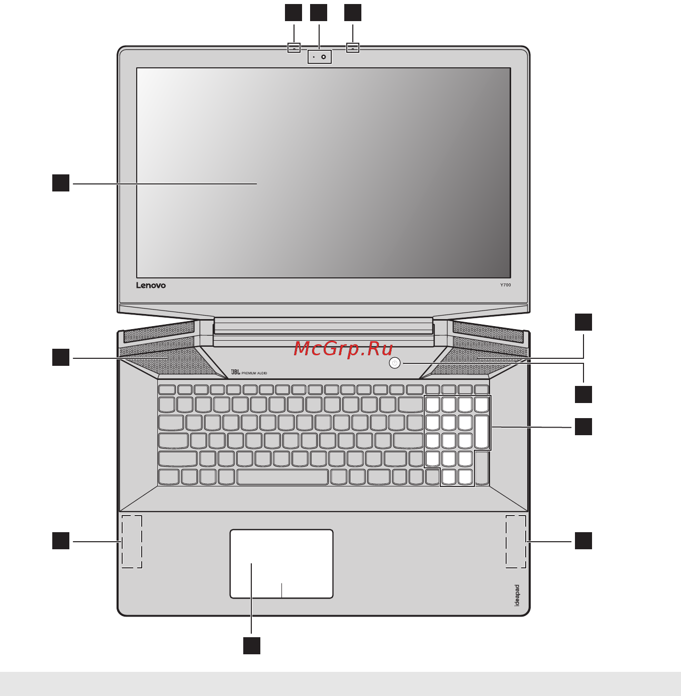 Lenovo IdeaPad Y700 (80NV0042RK) [8/38] Lenovo ideapad y700 17isk
