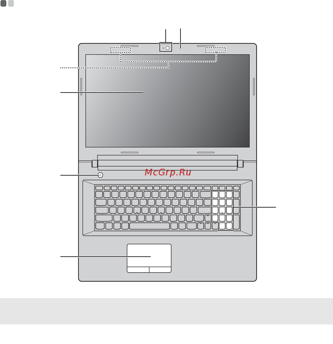 Lenovo IdeaPad B70-80 (80MR02QDRK) [5/54] Глава 1 общий обзор компьютера