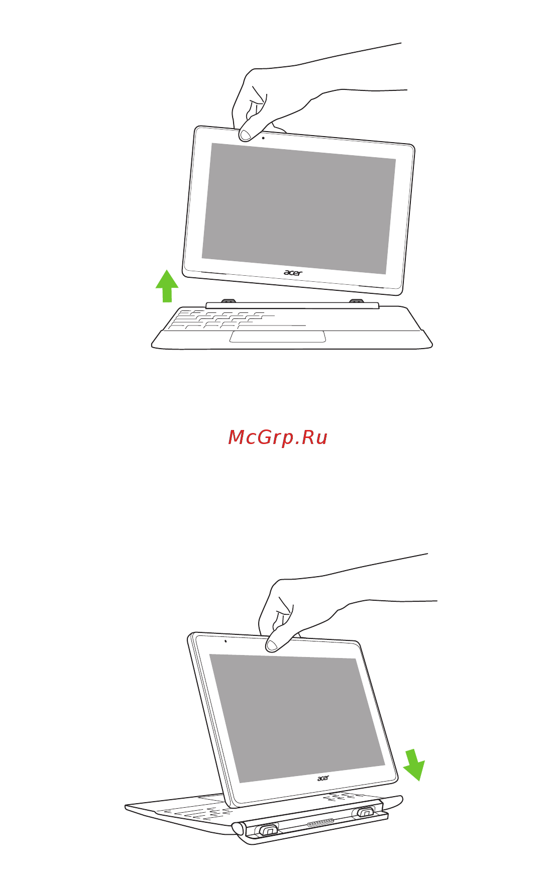 Acer Switch One SW1-011-17TW NT.LCSER.003 Инструкция по эксплуатации онлайн [17/85] 289648