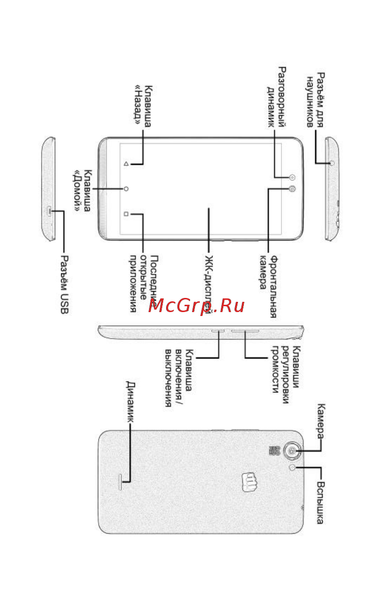 Micromax Canvas Magnus 2 Q338 Black [13/21] Знакомство с телефоном