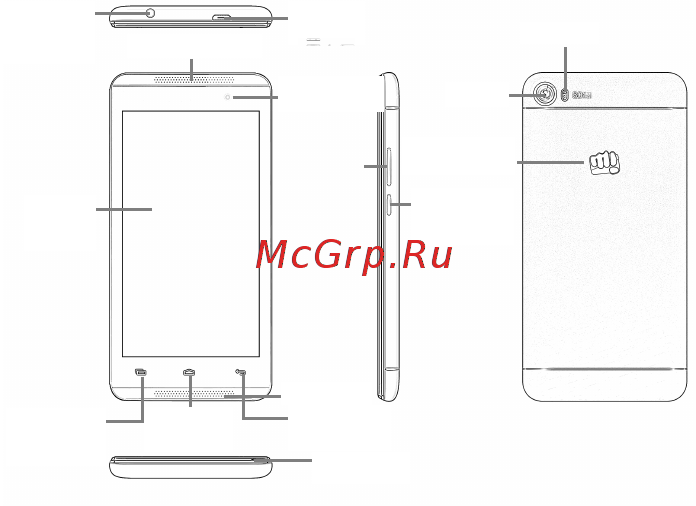 Micromax Canvas Fire-3 A107  Cosmic Grey [16/53] Начало работы