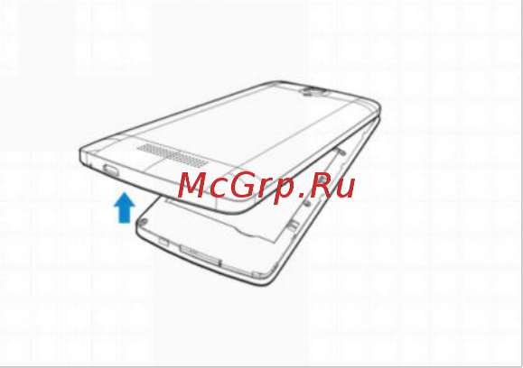 Zte Blade L5 Grey [7/20] Установка microsim карт и карты