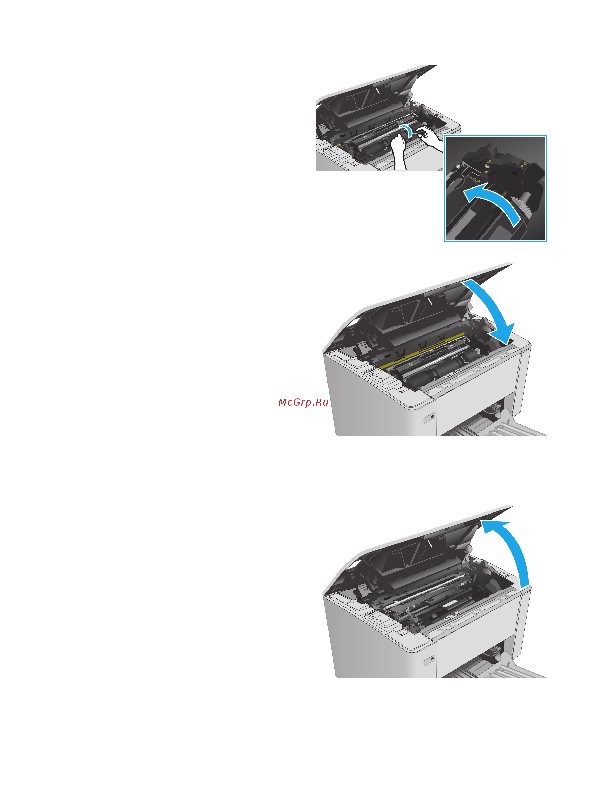 HP LaserJet Pro M104w G3Q37A [44/116] Замена барабана передачи изображения модели m101 m104