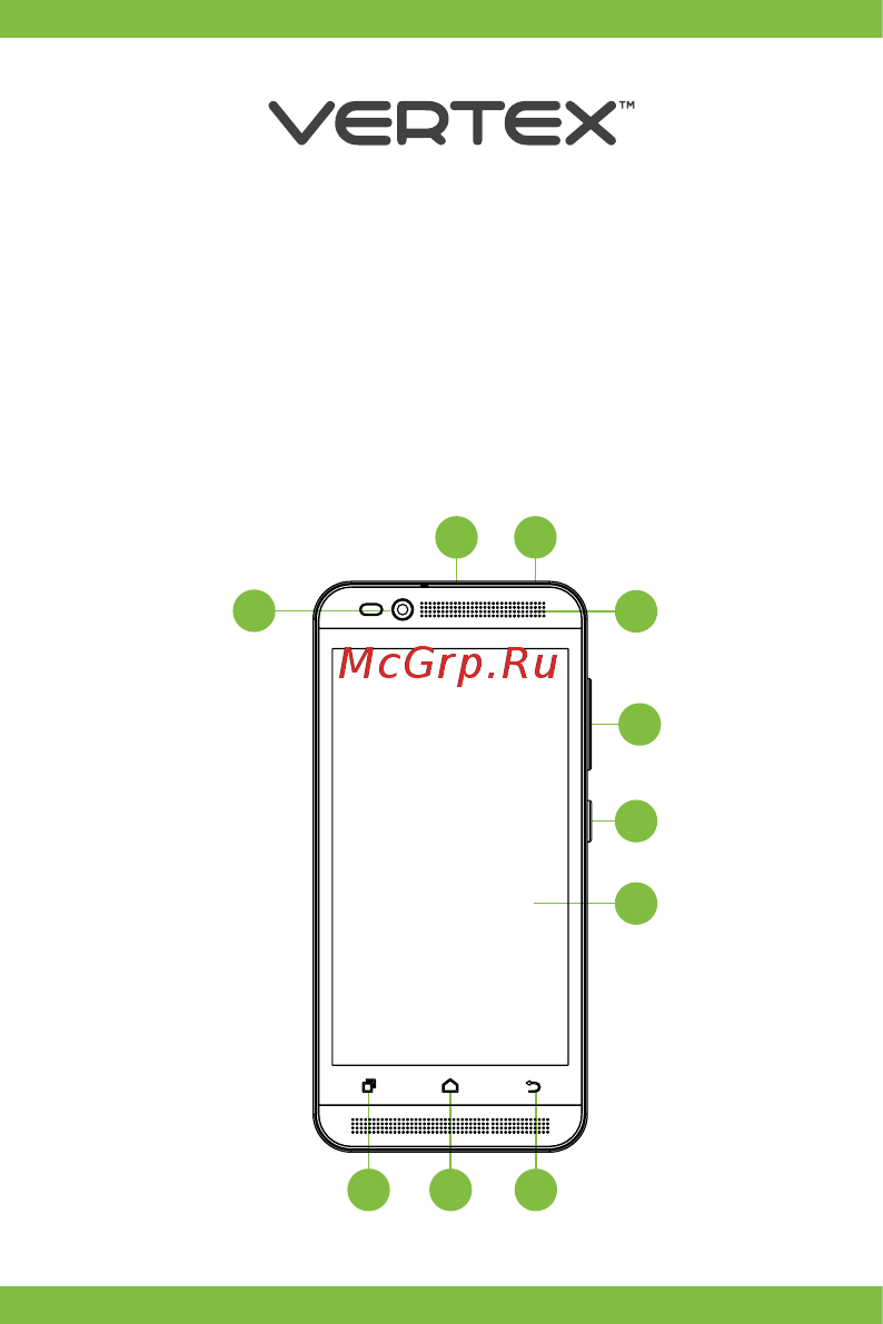 Vertex Impress U Too Gold Инструкция по эксплуатации онлайн