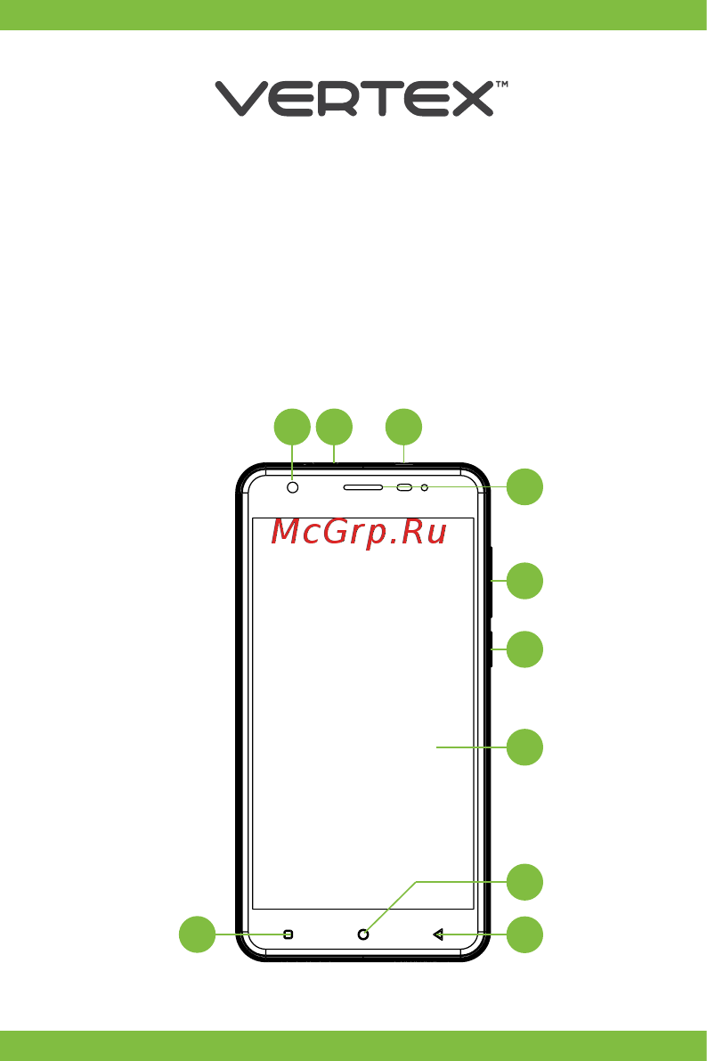 Vertex Impress Eagle 3G Graphite Инструкция по эксплуатации онлайн