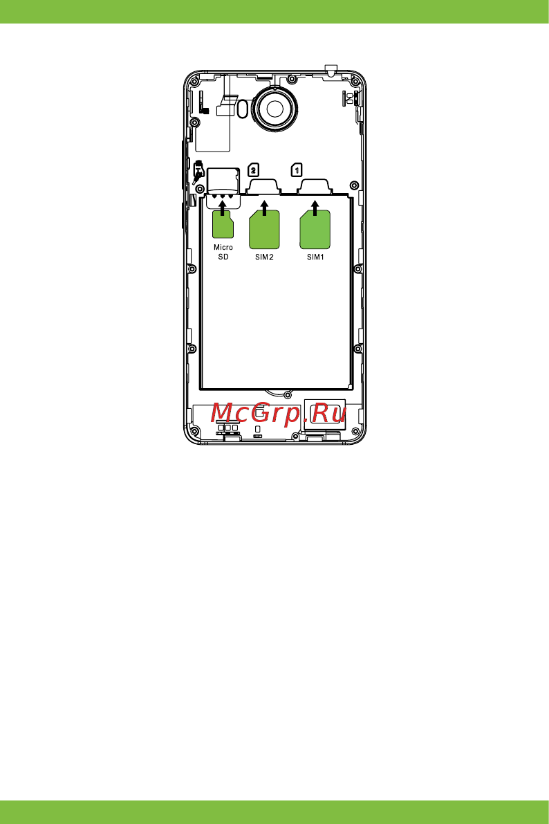 Vertex Impress InTouch 4G Black Инструкция по эксплуатации онлайн [3/20] 242252