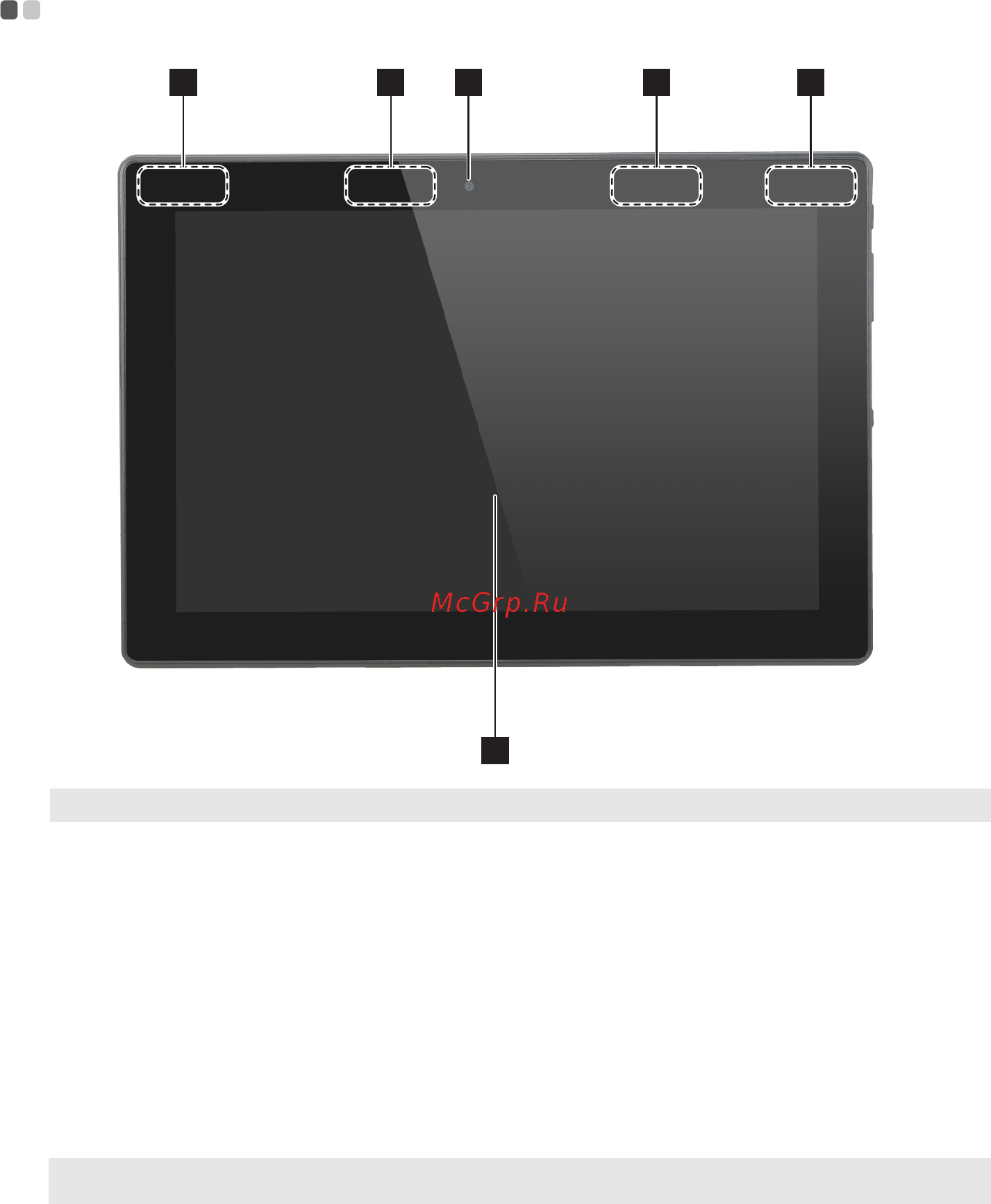 Lenovo IdeaPad Miix 310-10ICR [5/33] Вид сверху