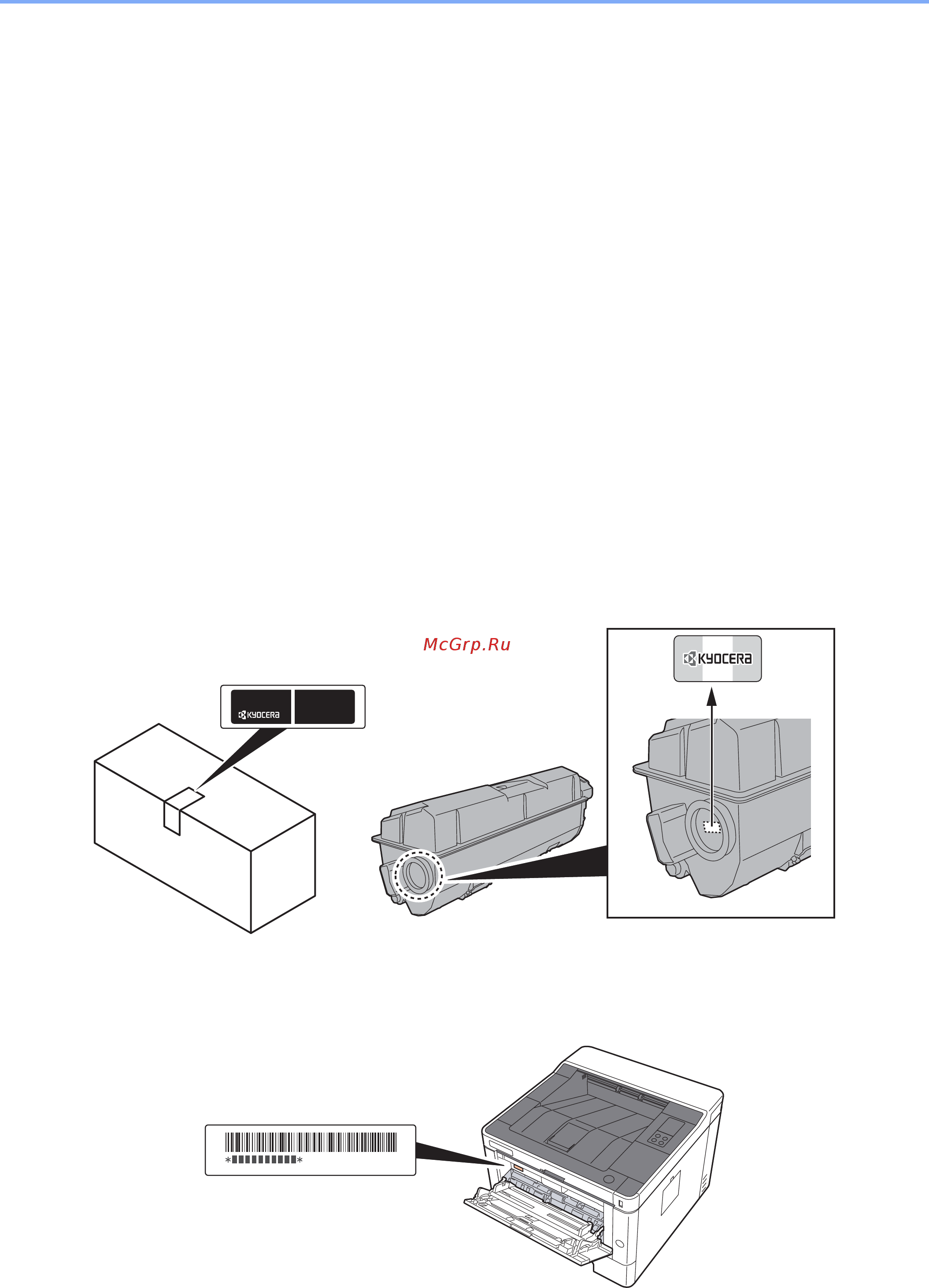 Kyocera ECOSYS P2235dw [2/170] Для качественной печати рекомендуется применять оригинальные контейнеры с тонером kyocera которые обязательно проходят несколько проверок
