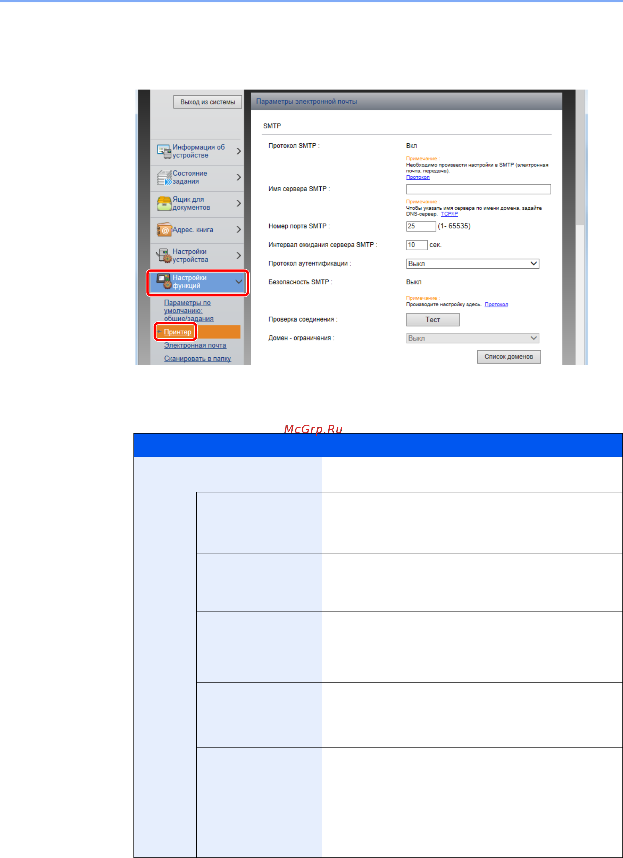 Kyocera ECOSYS P2040dw 1102RY3NL0 [81/243] Настройте параметры