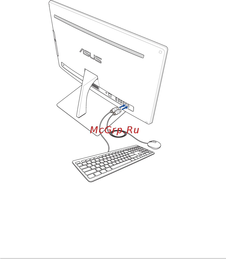 Asus Vivo V230ICUK-BC246X [23/68] Подготовка моноблочного компьютера к работе