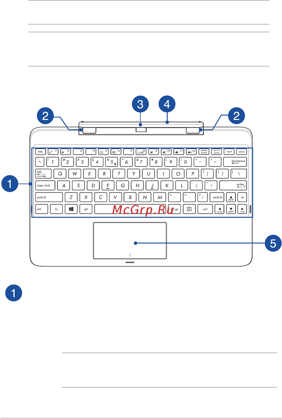 Asus Transformer Book T100HA Blue (FU008T) [22/106] Функции док станции