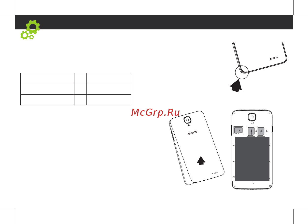 Archos 55 Helium (AC55HE) [4/6] Сборка