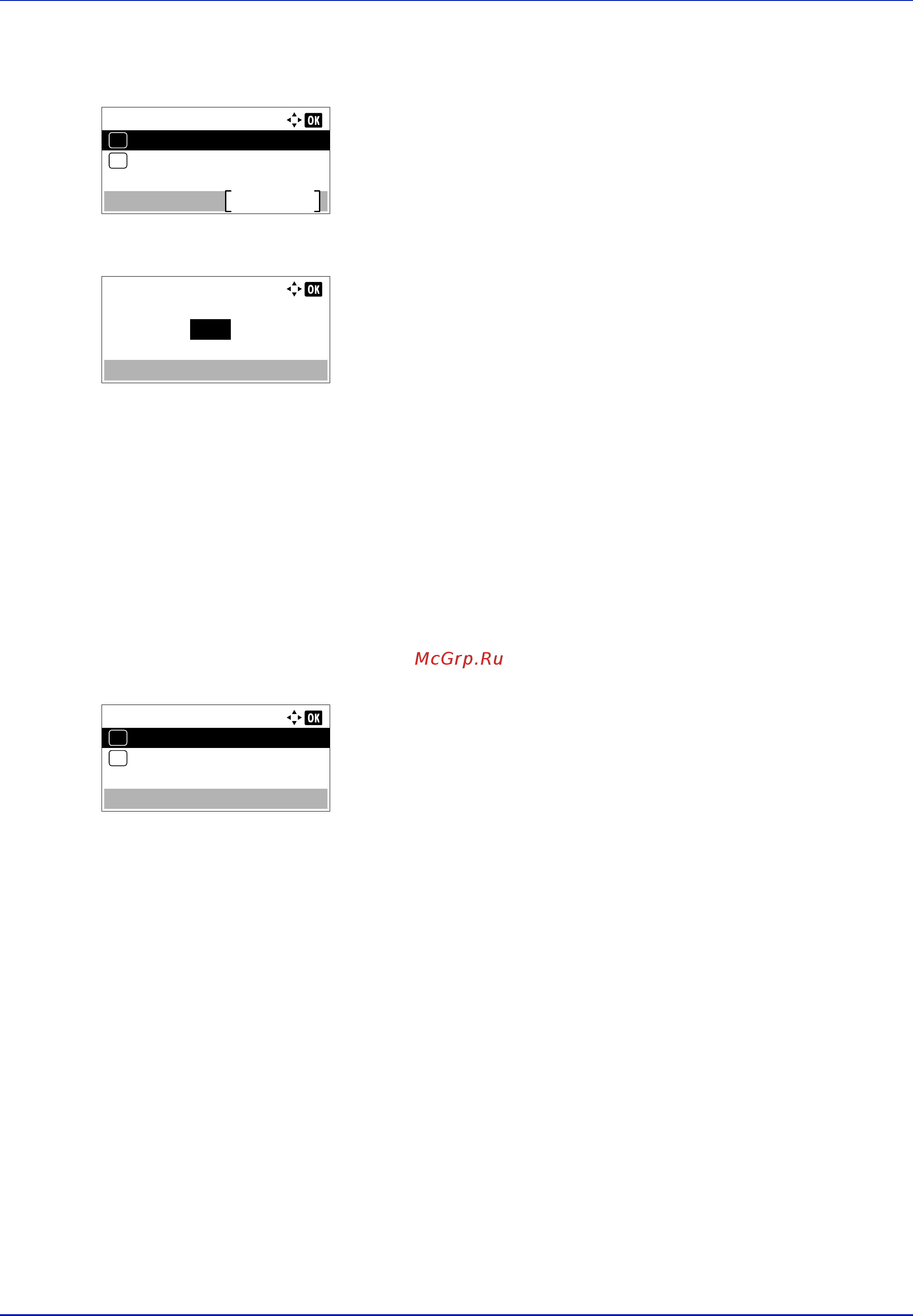 Kyocera Ecosys P3055dn [216/382] Печ загол сообщ проверьте настройку перед печатью баннера