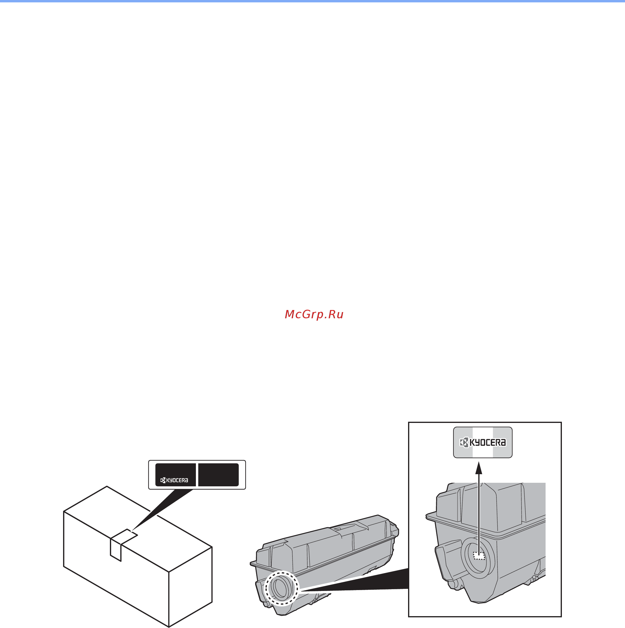 Kyocera Ecosys M2635dn [2/428] Для качественной печати рекомендуется применять оригинальные контейнеры с тонером kyocera которые обязательно проходят несколько проверок