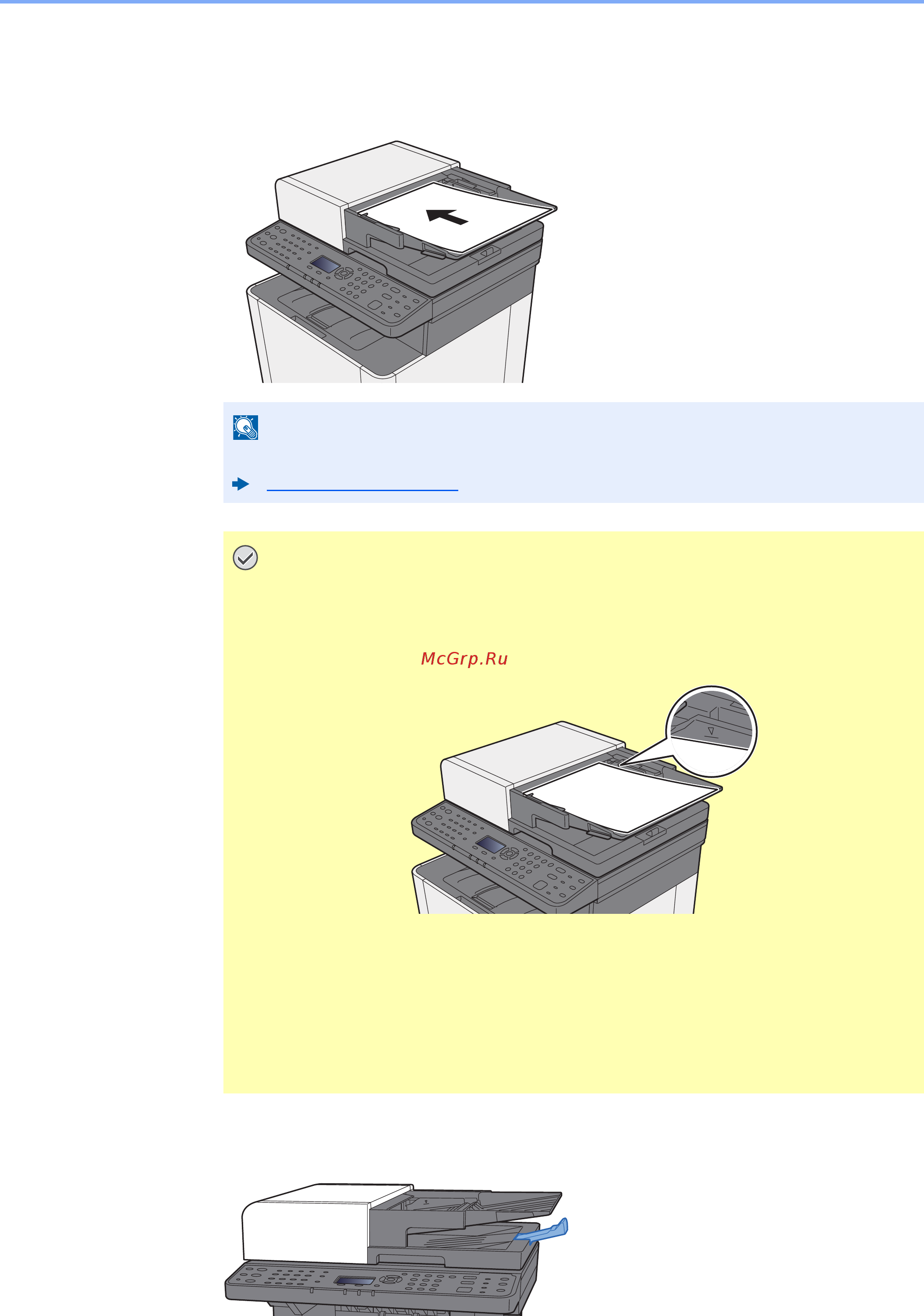 Kyocera Ecosys M5521cdw [162/413] Положите оригиналы