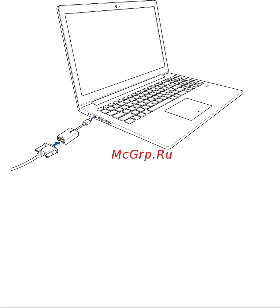 Asus G501VW-FY139T [25/116] Подключение внешнего дисплея