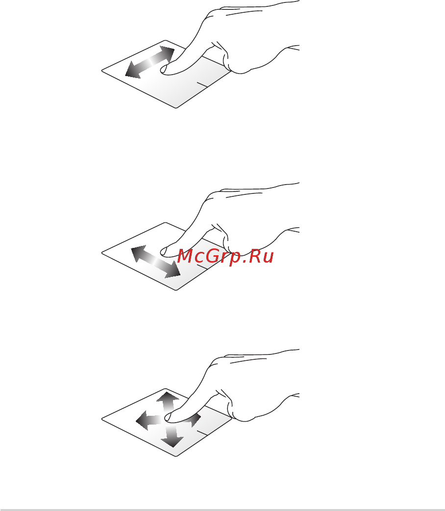 Asus G501VW-FY139T [30/116] Использование жестов на тачпэде