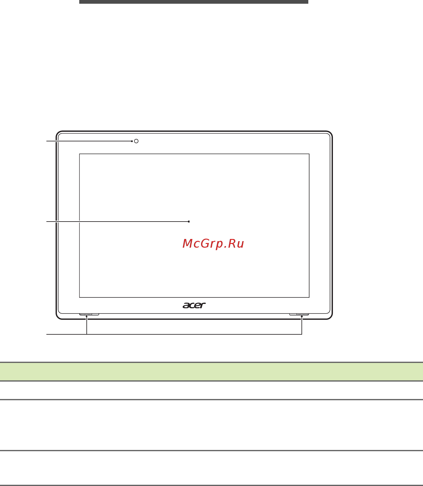 Acer Switch V 10 SW5-017-11FU NT.LCUER.001 [10/83] Знакомство с вашим ноутбуком acer
