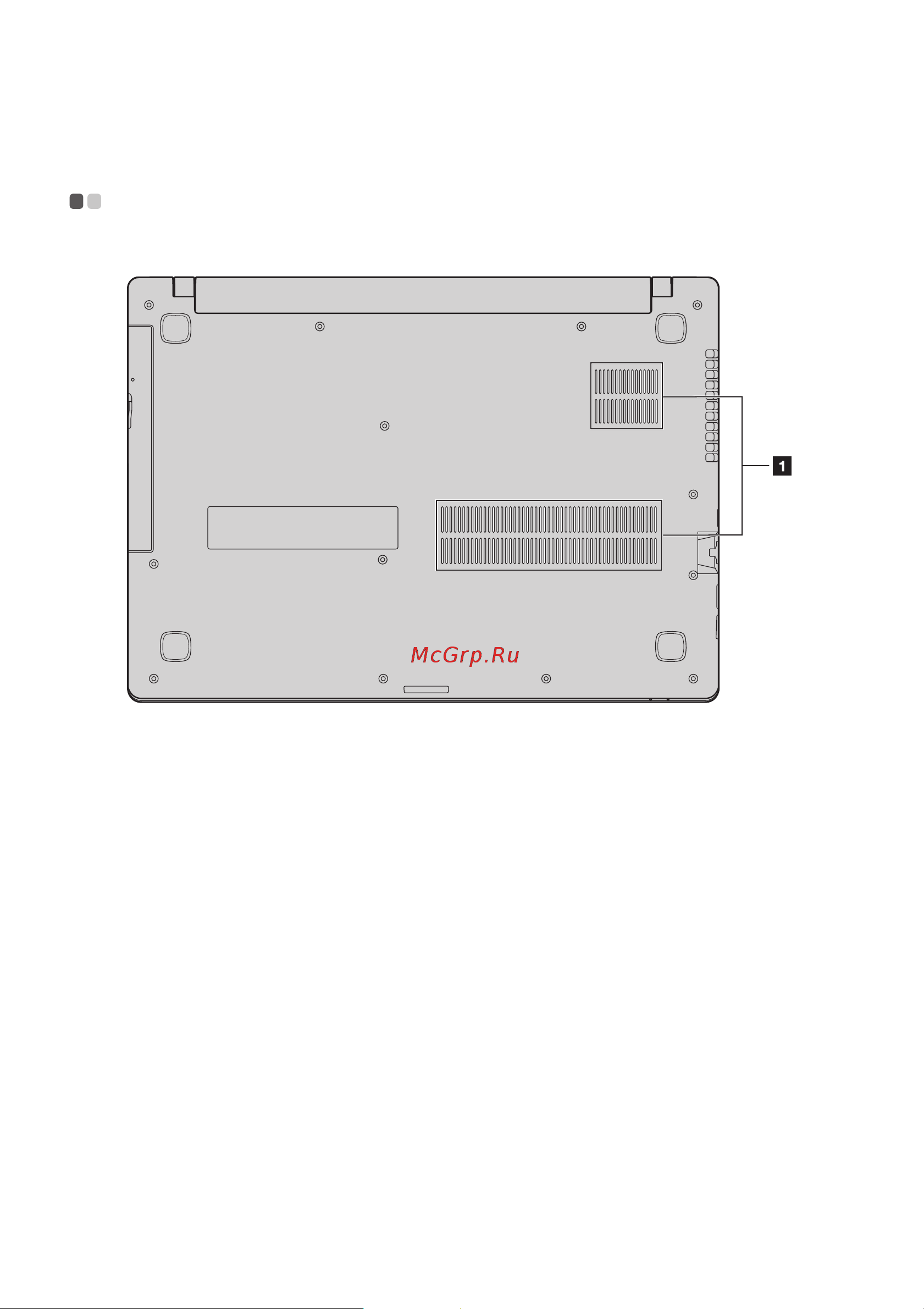 Lenovo IdeaPad 110-15AST (80TR000VRK) [18/37] Вид снизу