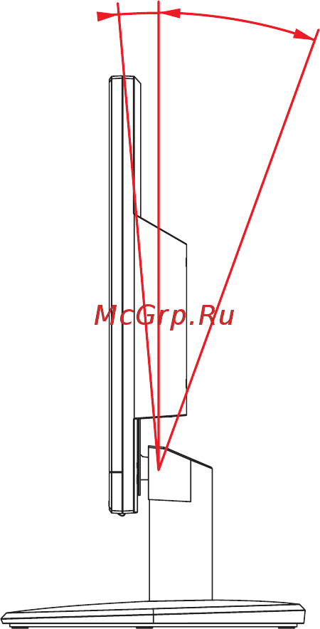 Acer EB192Qb [14/25] Регулировка положения экрана