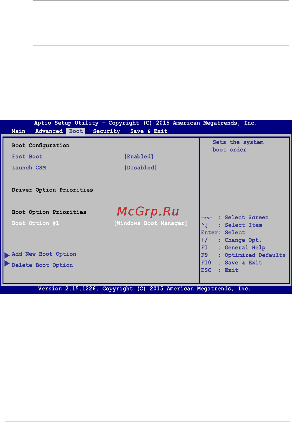 Asus X556UQ-XO322T [67/118] Настройки bios