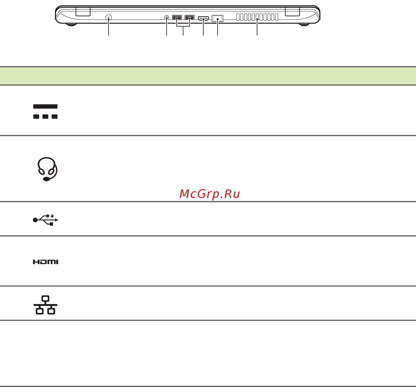 Acer Aspire ES ES1-521-26GG NX.G2KER.028 [13/96] Вид сзади