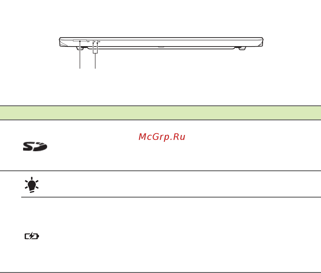 Acer Extensa EX2511G-390S NX.EF9ER.012 [10/126] Вид спереди