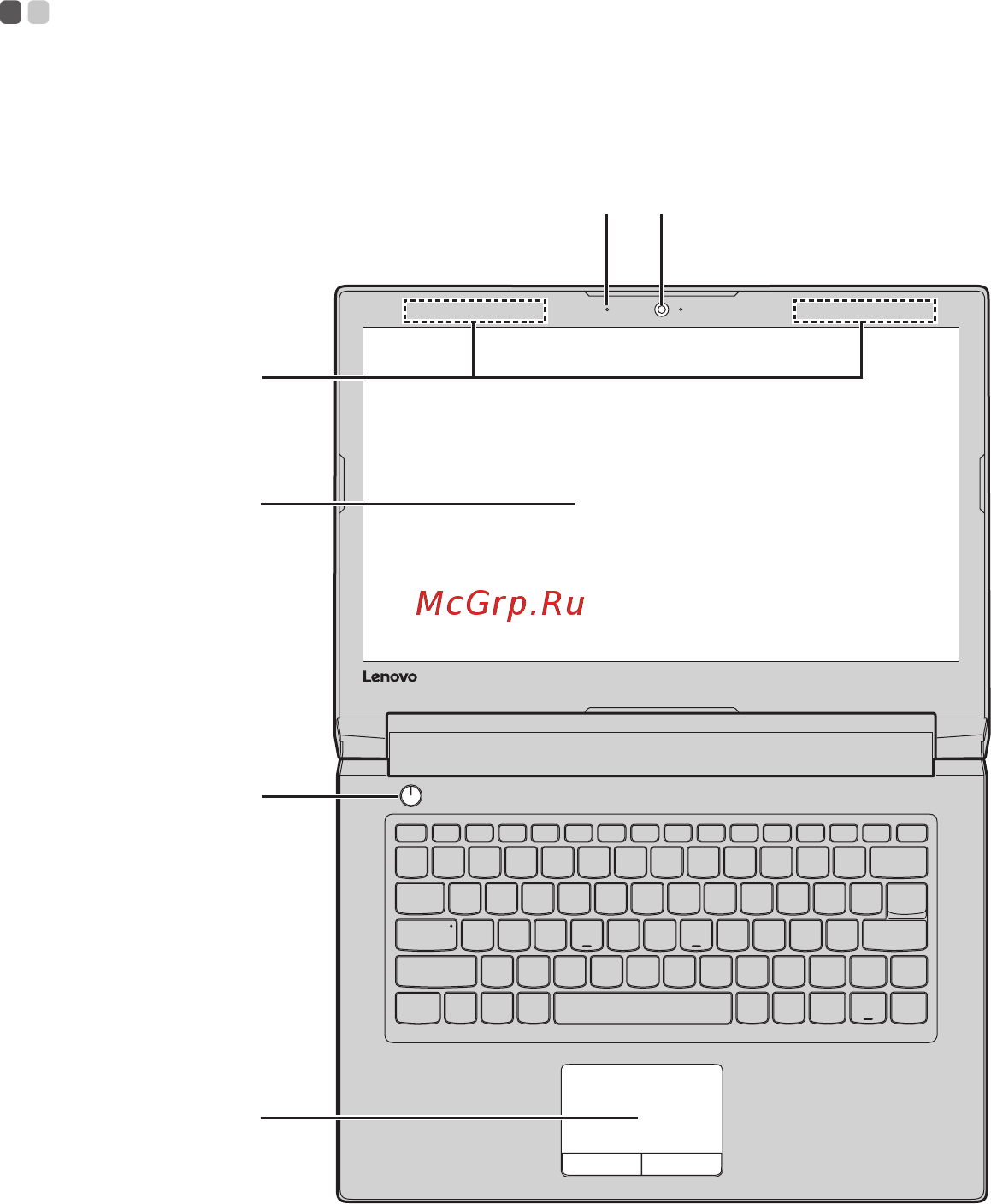 Lenovo IdeaPad V110-15ISK 80TL014CRK [5/42] Глава 1 общий обзор компьютера