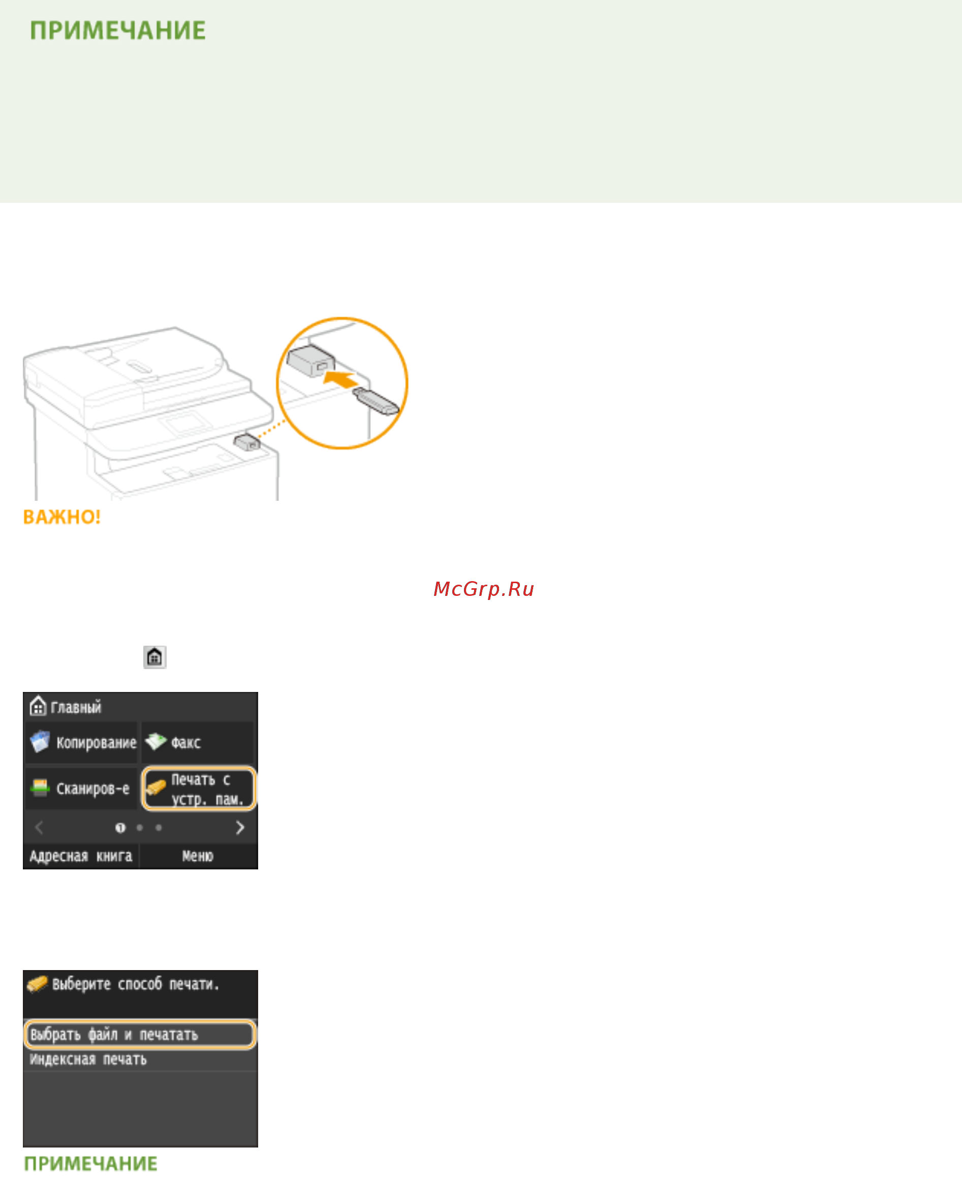 Canon i-SENSYS MF515x [307/950] Установите флажок для файла который требуется напечатать