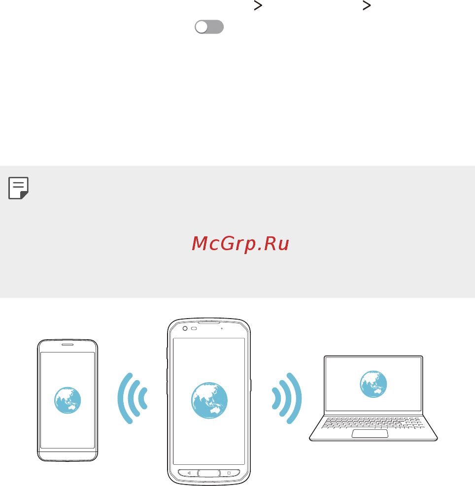 LG X venture Black (M710DS) [106/134] Точка доступа wi fi