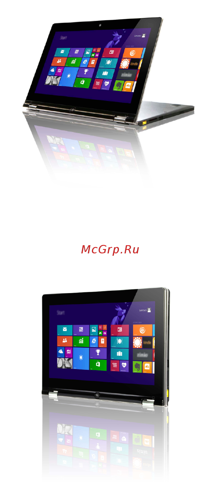 Lenovo Yoga 300-11IBR (80M100R1RK) [10/32] Режим планшета