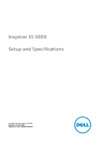 Dell Inspiron 5565-8062 Инструкция по эксплуатации