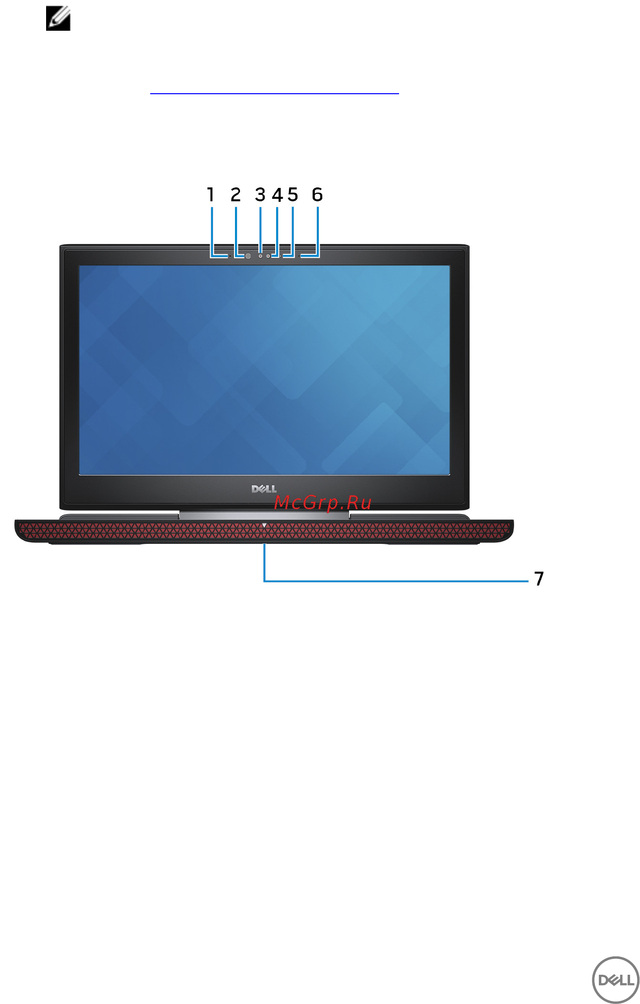 Dell Inspiron 7567-9323 [12/25] Дисплей