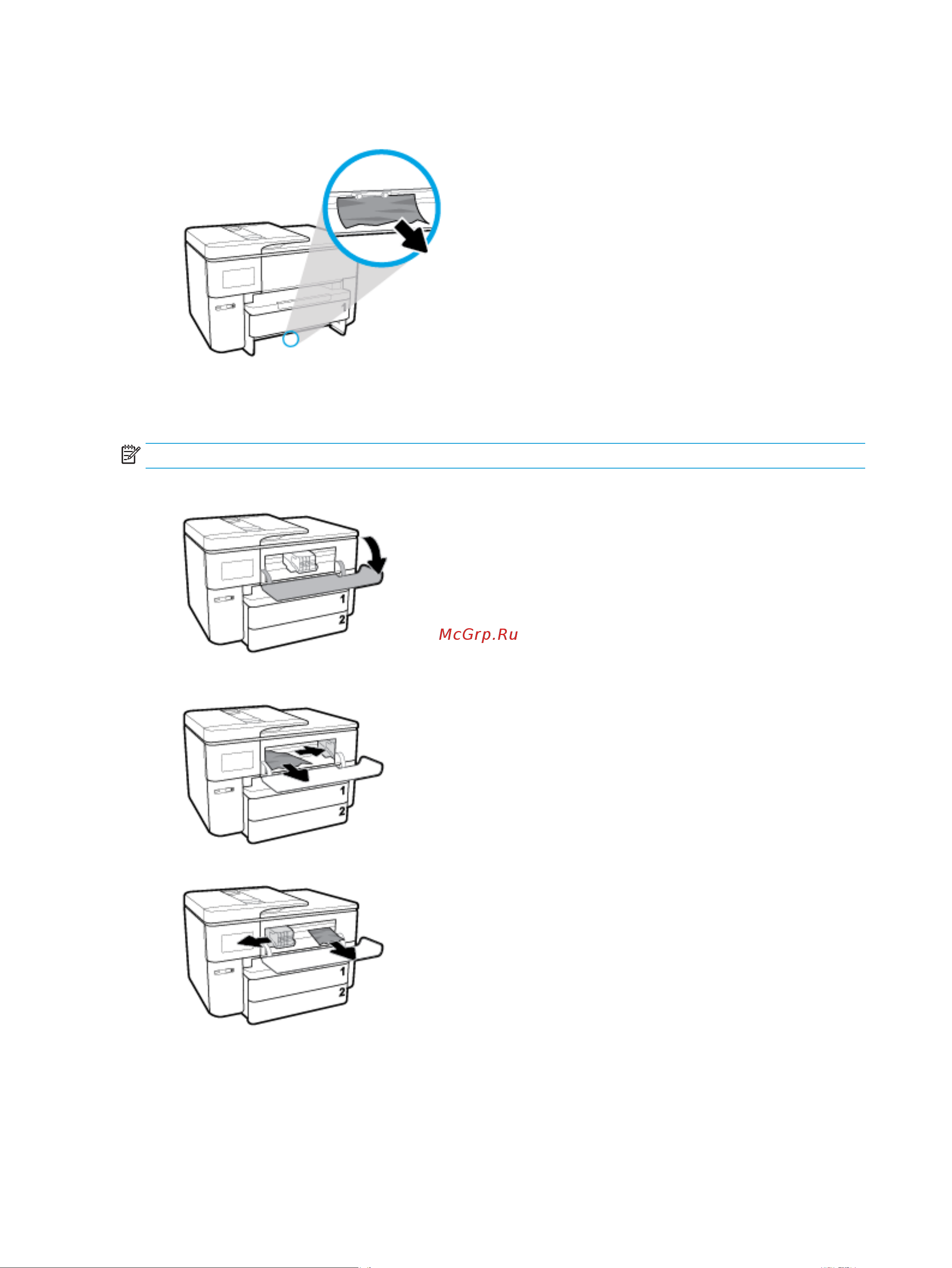 HP Officejet Pro 7740 (G5J 38 A) Инструкция по эксплуатации онлайн [131/0] 881425