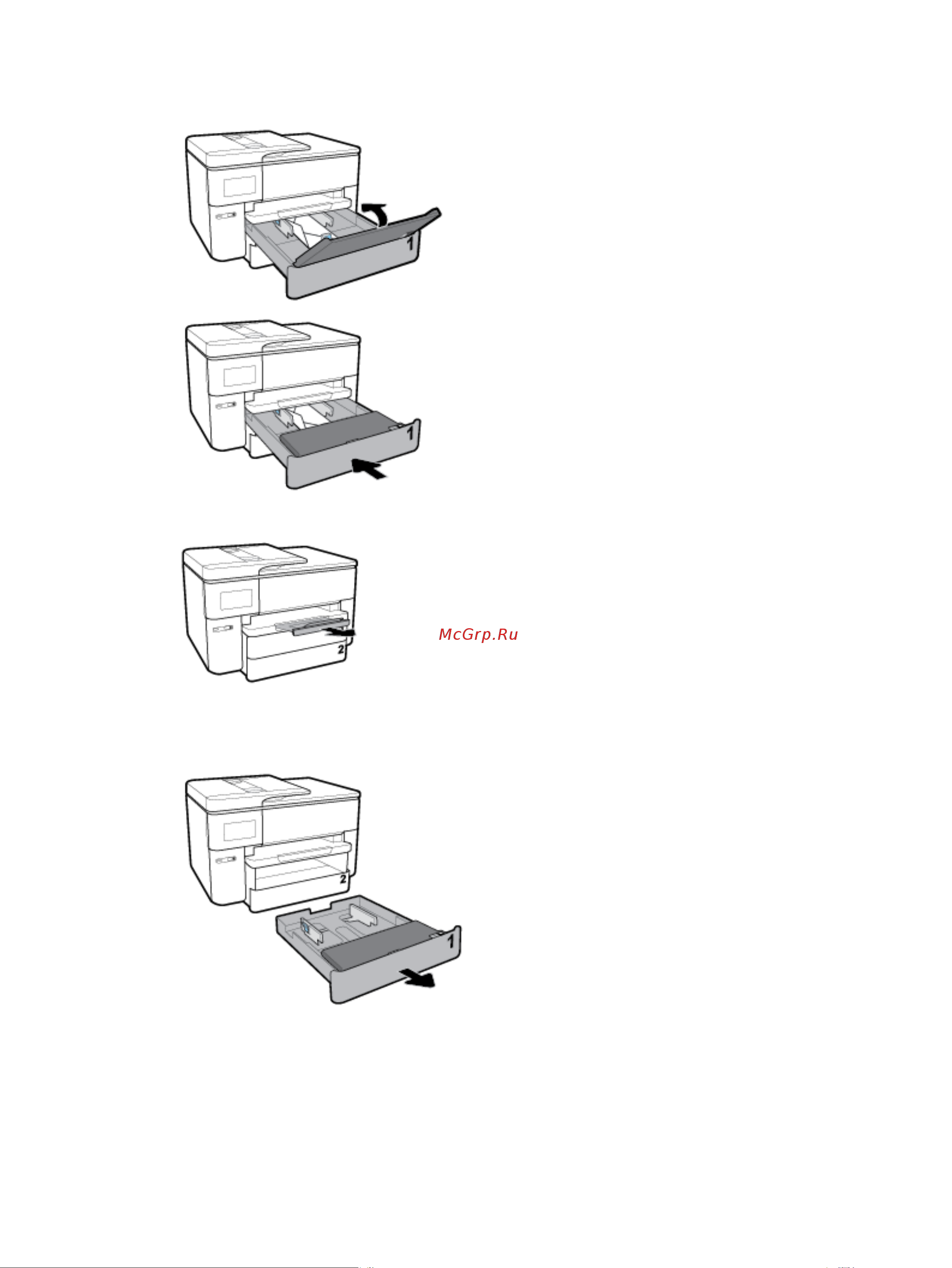 HP Officejet Pro 7740 (G5J 38 A) Инструкция по эксплуатации онлайн [37/0] 881425