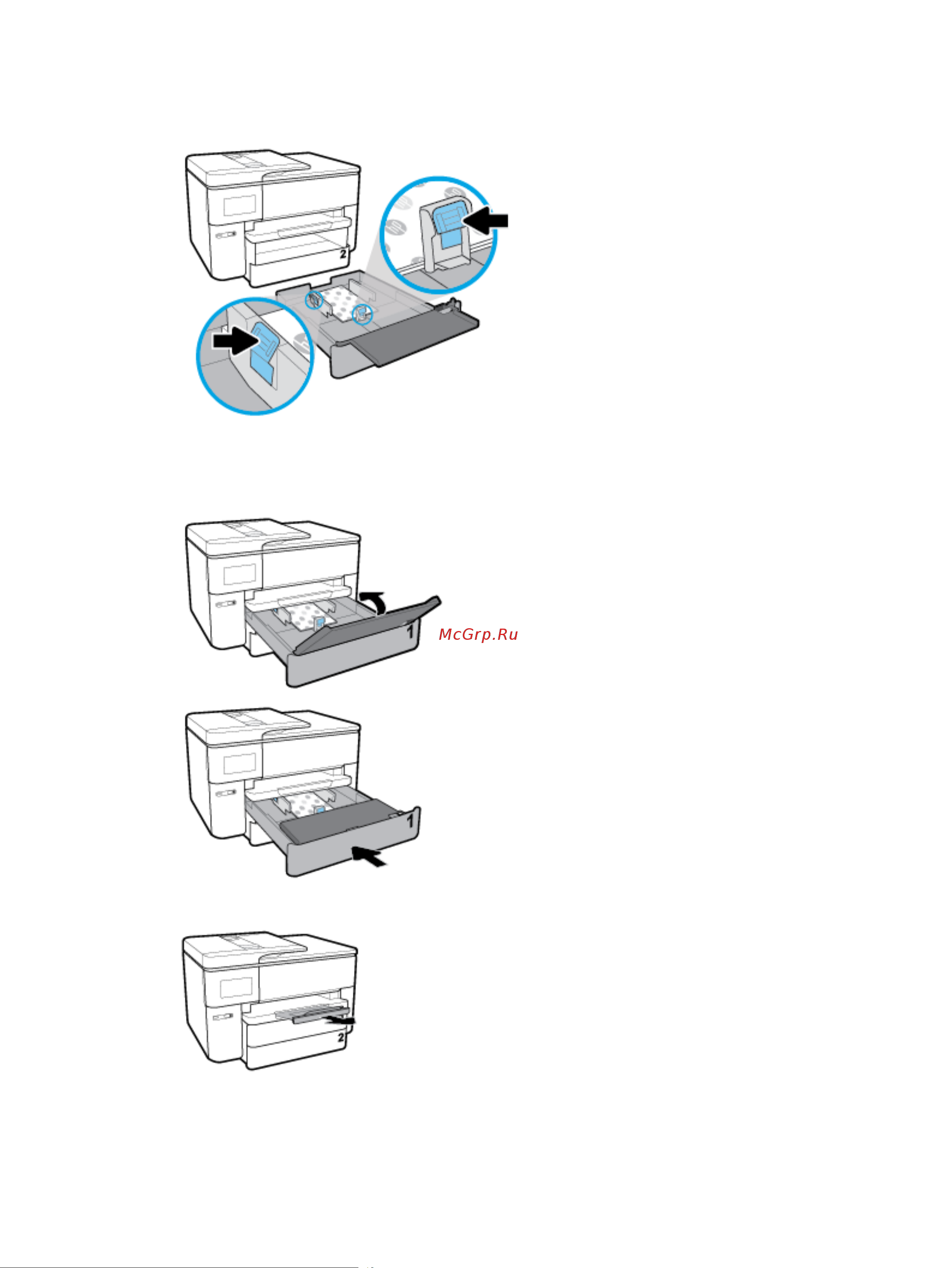 HP Officejet Pro 7740 (G5J 38 A) Инструкция по эксплуатации онлайн [39/0] 881425