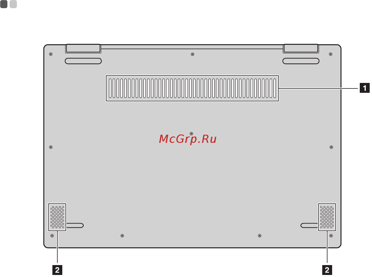Lenovo Yoga 720-13IKBR 81C30066RK [19/41] Вид снизу