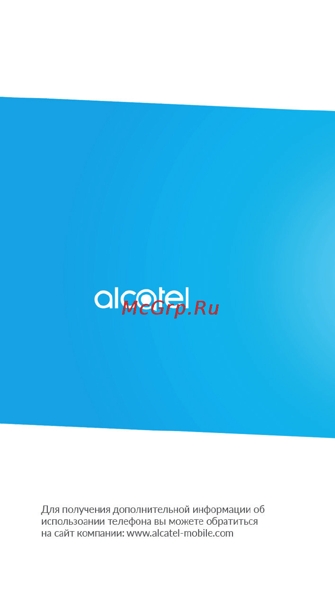 Alcatel 2051D Metal Silver Инструкция по эксплуатации онлайн