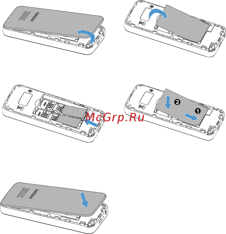 Philips E106 Black [4/54] Подготовка к эксплуатации