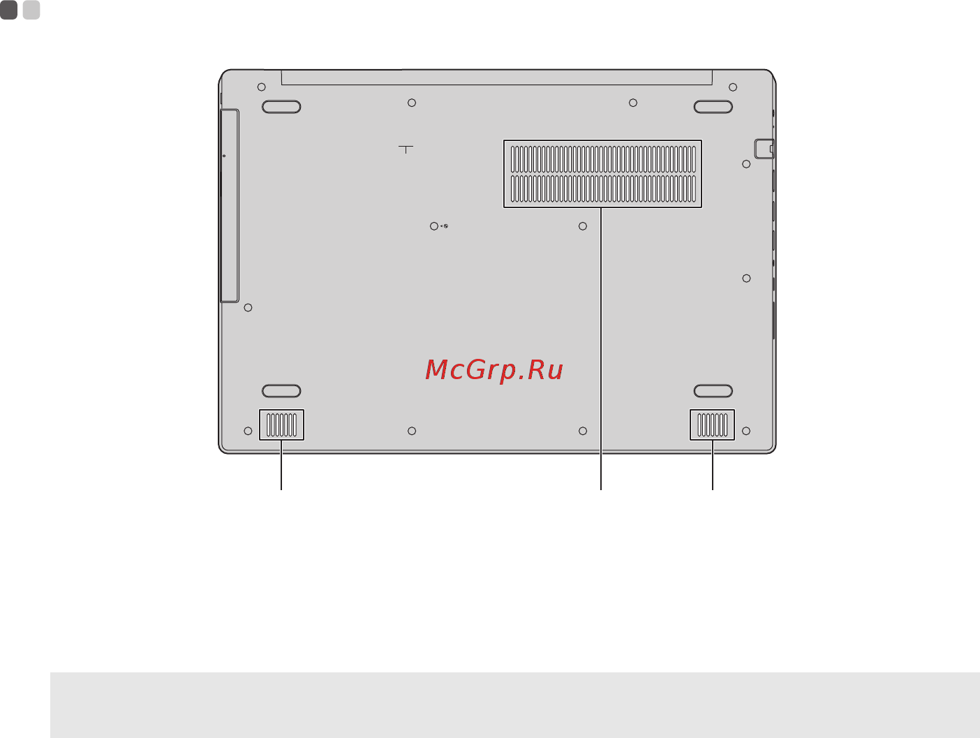 Lenovo IdeaPad 320-15AST (80XV00EJRK) [15/40] Вид снизу