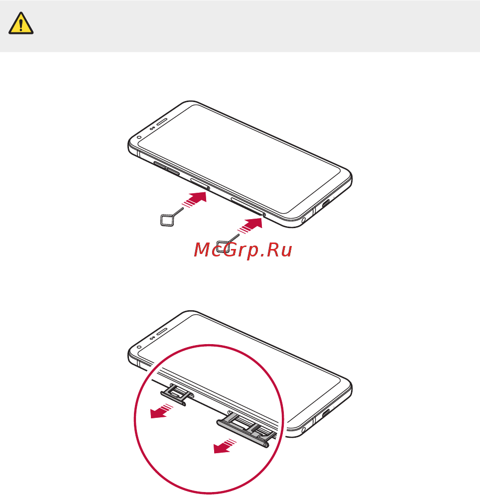 LG Q6a M700 Dual Sim 16Gb Platinum [32/140] Установка sim карты