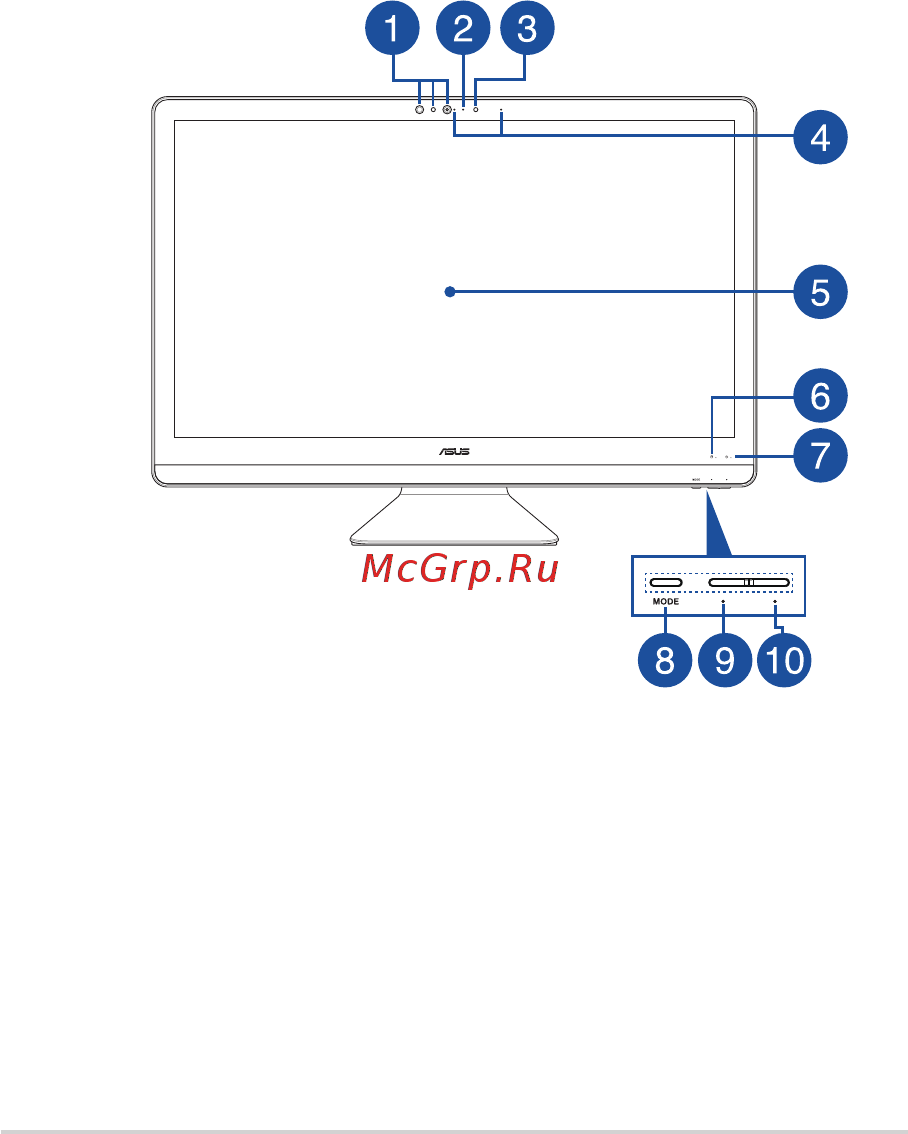 Asus Zen AiO ZN220ICGK-RA040T [13/76] Вид спереди