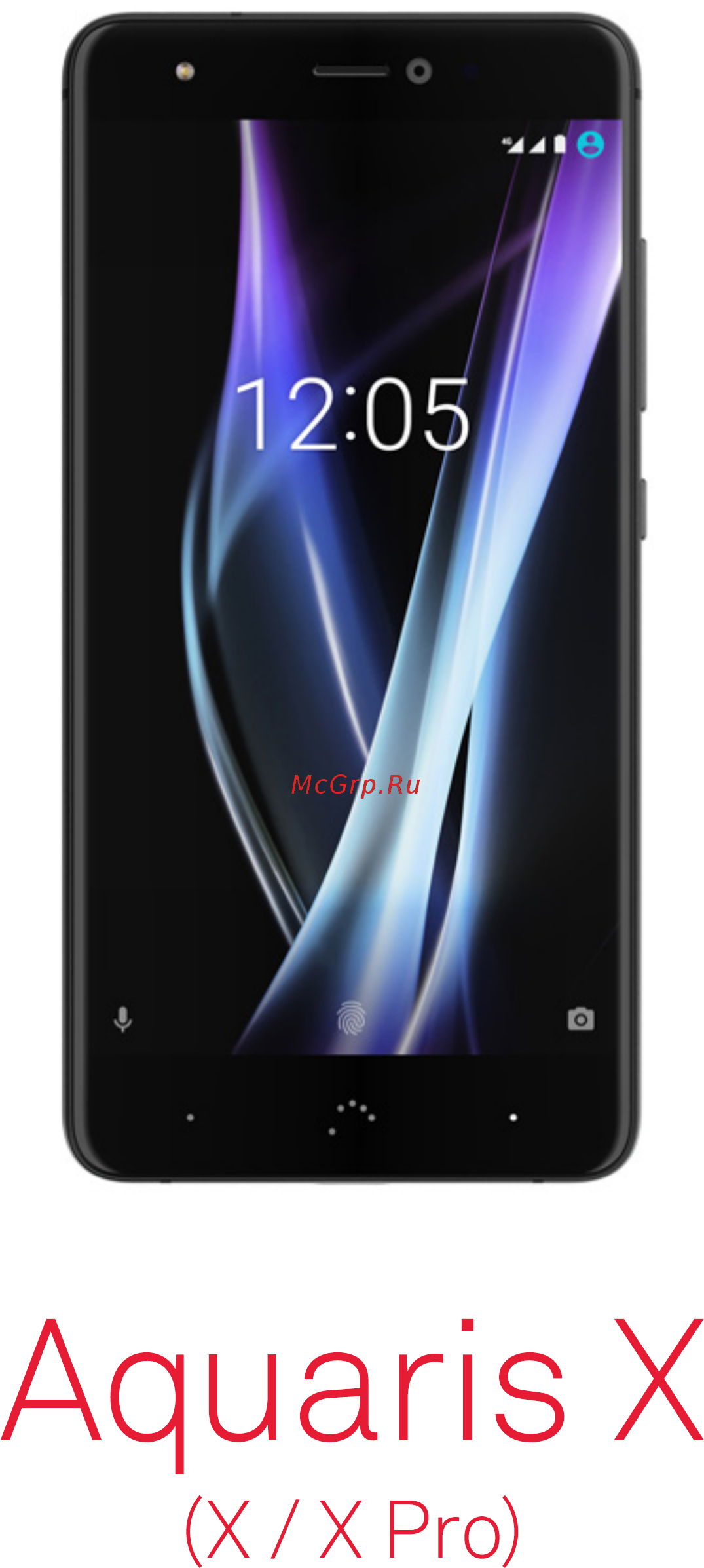BQ Aquaris X Pro 64Gb/4Gb Black/Bl Midnight(C000259) Инструкция по эксплуатации онлайн