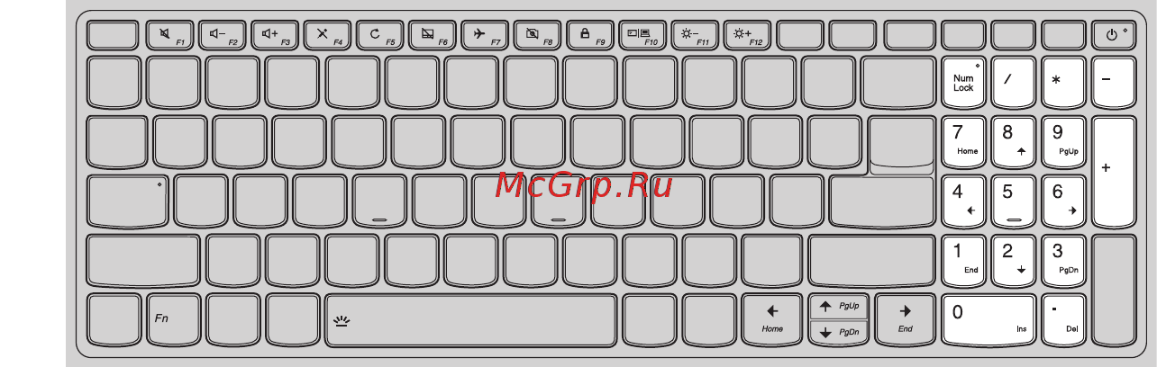 Lenovo IdeaPad 520-15AST 80YL005MRK [9/33] Использование клавиатуры