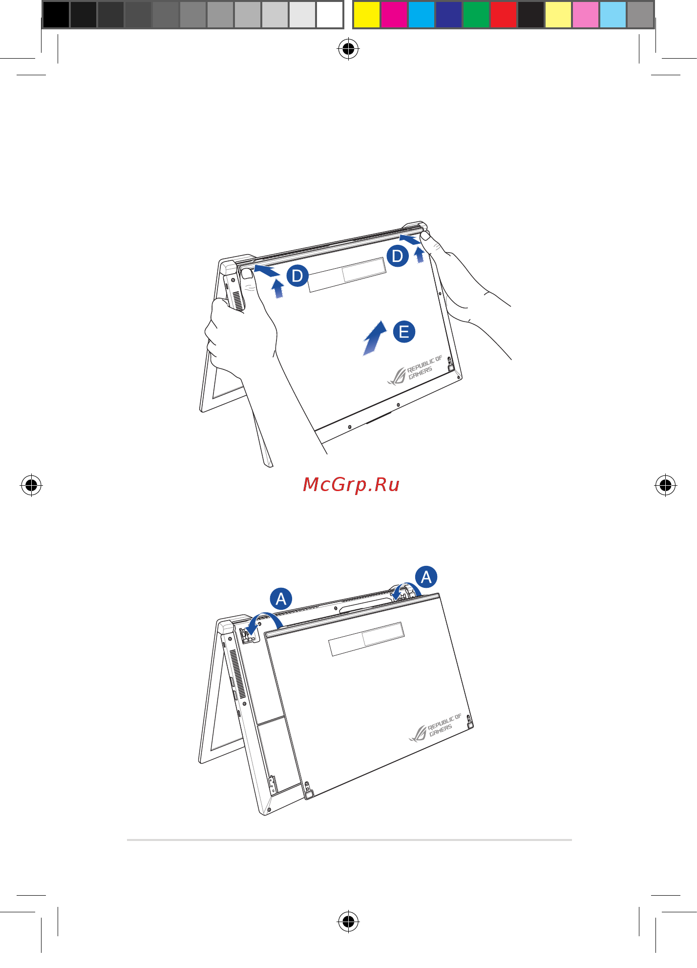 Asus GX 501 VS-GZ 061 T 90NB0H11-M00600 [5/12] Руководство пользователя ноутбука 5
