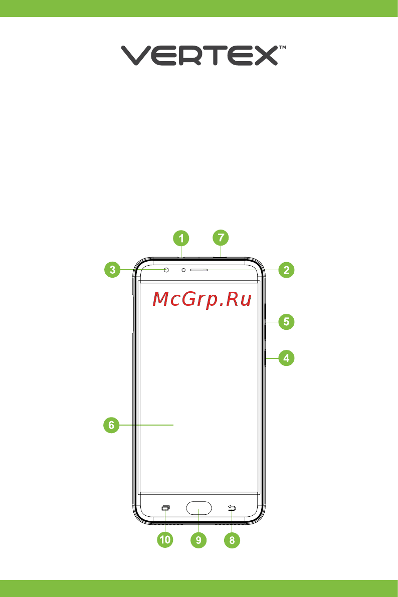 Vertex Impress Fortune 4G Gold Инструкция по эксплуатации онлайн