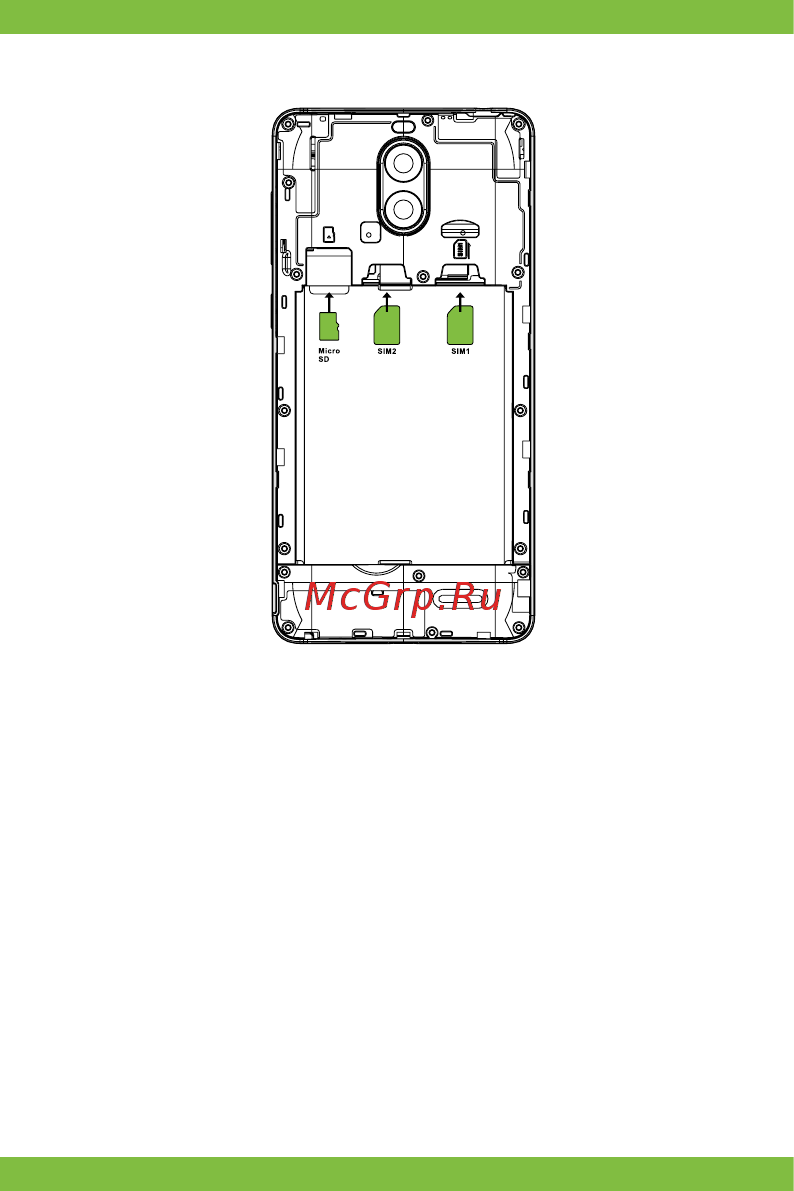 Vertex Impress Genius 4G Gold Инструкция по эксплуатации онлайн [3/20] 243911